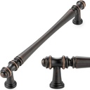 KOOFIZO 10 Pack 6-1/4 Inch Oil Rubbed Bronze Kitchen Cabinet Handles Rubbed Bronze Cabinet Pulls Bronze Cabinet Hardware P30 for Cabinets Drawer Dresser Cupboard Bedroom Bathroom