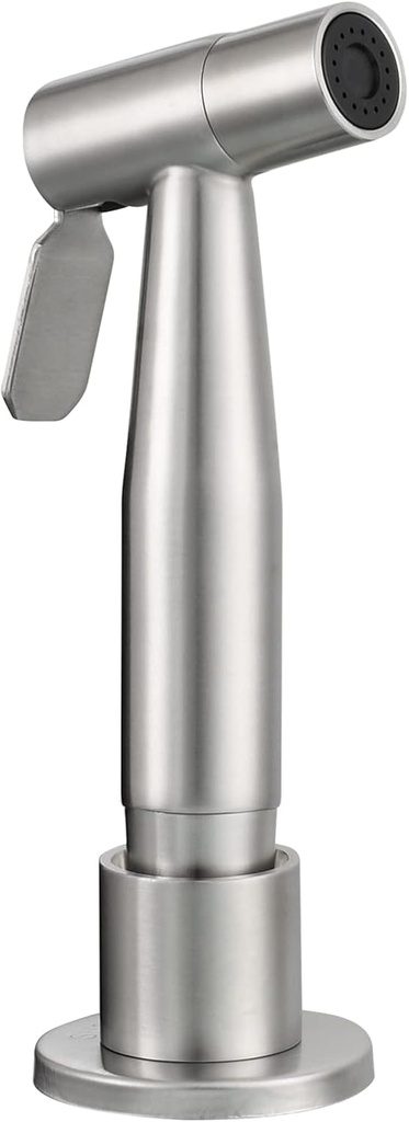 Stainless Steel Kitchen Sprayer Set Hand Held Sprayer for Kitchen Sink Brushed Nickel, WS030F