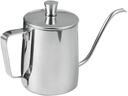 DOITOOL Mini Household Kettle Stainless Steel Coffee Pot Sleek Surface High-temperature Resistance Easy Clean Unique Design