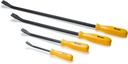 Titan 17101 4 pc. Pry Bar Set, Includes 8-Inch, 12-Inch, 18-Inch, and 24-Inch Pry Bars
