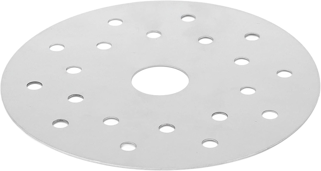 Stainless Steel Heat Distributor Plate for Gas Hob Glass Hob Magnetic Cookware (6.5" Diameter)