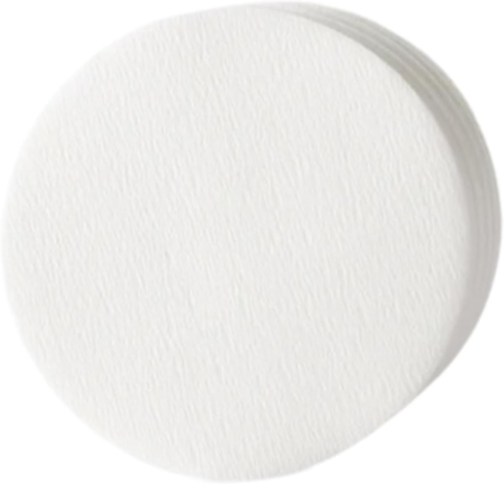 100x Replacement Paper Filter Strainer Universal Kitchen Microfilters Round Coffee Filter Paper for Brew Tea and Coffee, 58mm