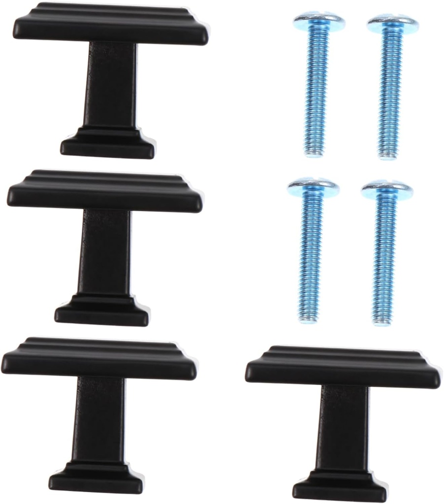 Gadpiparty Sets Sturdy Single Hole Knobs for Drawer Solid Door Handles Fine Processing Wardrobe Handles Modern Style Furniture Cabinet Pcs