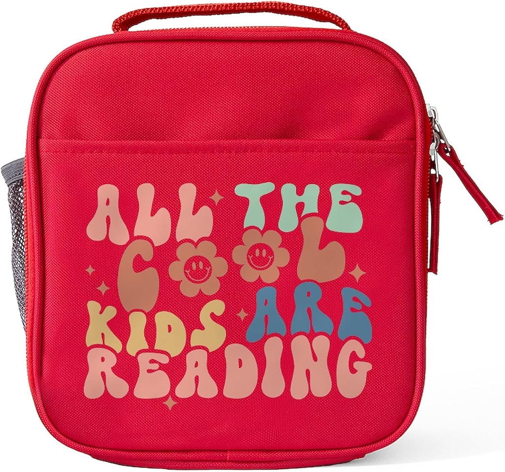 CafePress All The Cool Kids Are Reading Lunchbox Reusable Lunch Box