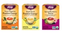Yogi Tea - Morning Energy Variety Pack (3 Pack) Includes Peach Bergamot Bright Day, Sweet Tangerine Positive Energy, Spiced Blackberry Focus - 48 Organic Tea Bags