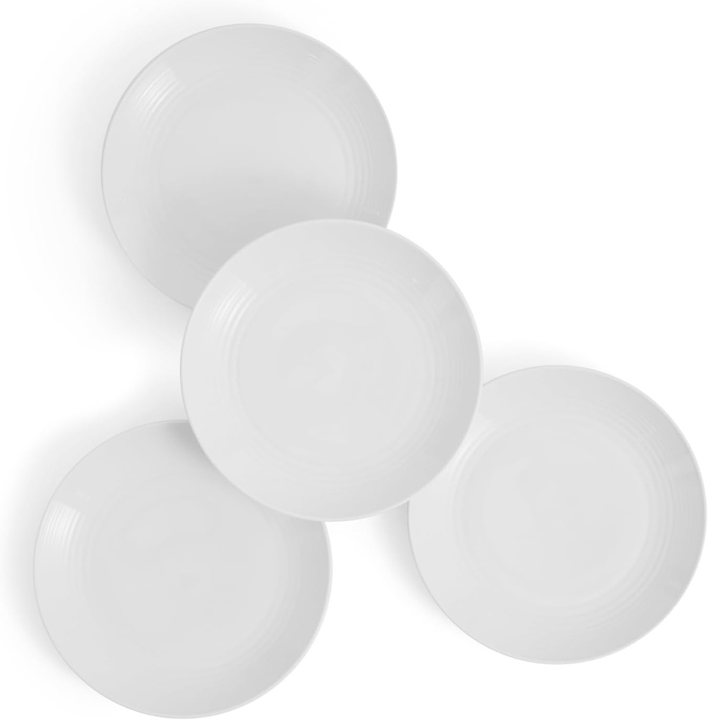 Royal Doulton Exclusively for Gordon Ramsay Maze White Salad Plate, Set of 4