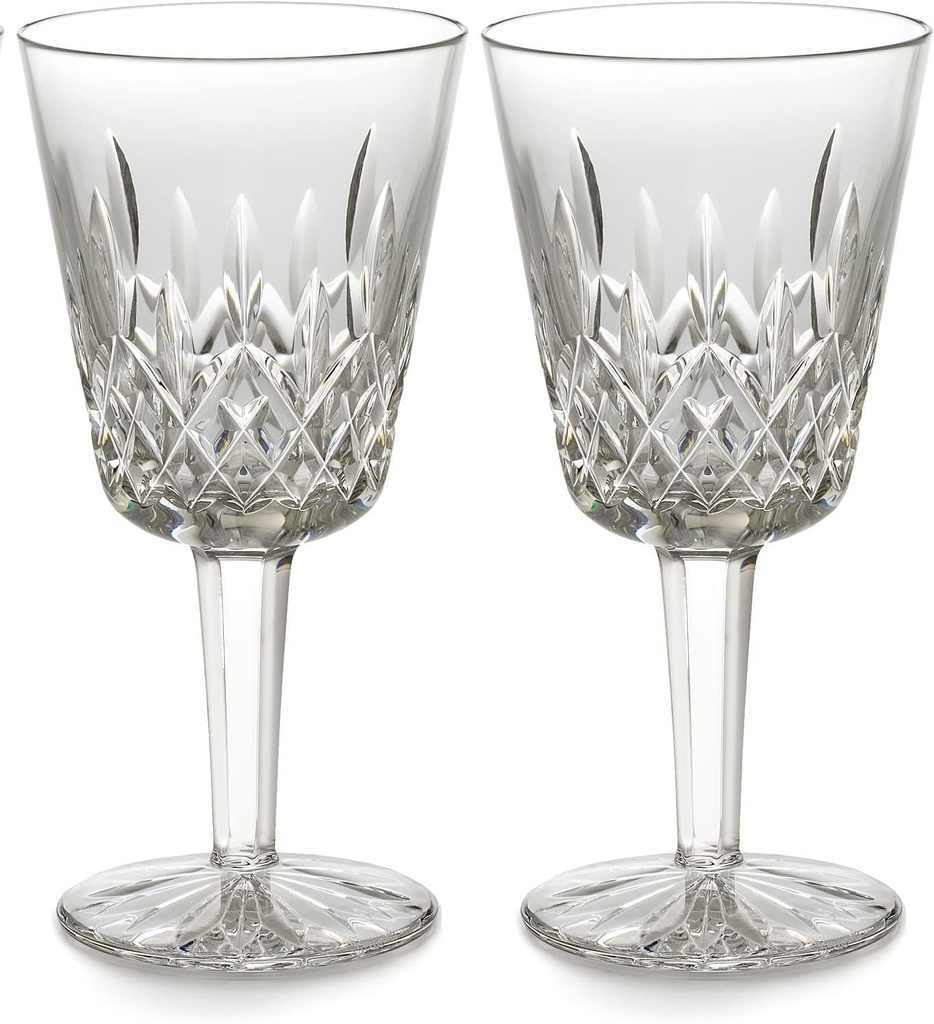 Waterford Lismore Goblet Pair
