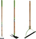 AMES 3-pc. Weeding Kit with Action Hoe, 2-Prong Hoe, and Weed Cutter