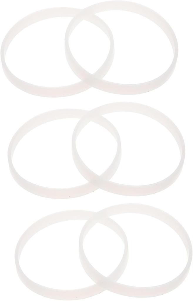 Luxshiny 30pcs Silicone Sealing for Juicers Reusable Gasket Juicer Replacement Parts Flexible and Safe Silicone Material for Kitchen Use