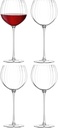 LSA International Aurelia Balloon Glass, 570ml, Clear Optic, Set of 4
