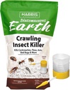Harris Diatomaceous Earth Crawling Insect Killer, 4lb with Powder Duster Included Inside The Bag