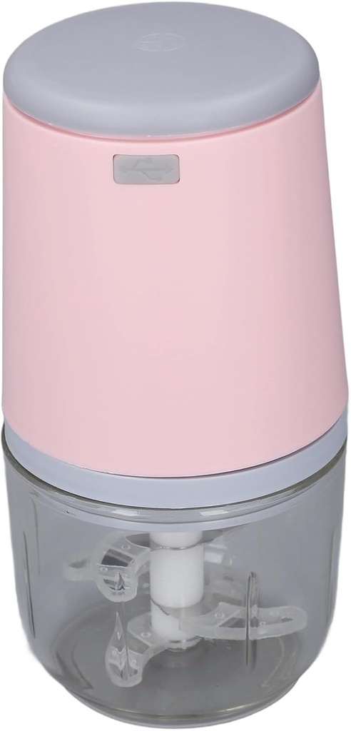 Small Electric Food Chopper, Mini Food Processor, Easily Chops 300ml, Multifunctional for Vegetables ()