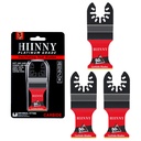 3PCS Carbide Oscillating Tool Blades,Heary Duty for Hard Material,Professional Universal Oscillating Saw Blades,Quick Release for Hard Metal, Nails, Bolts and Screws