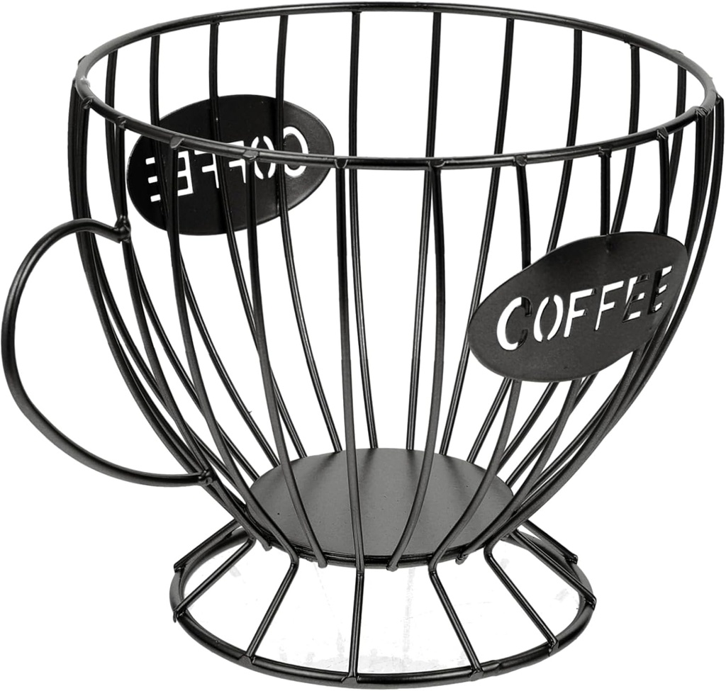 Coffee Capsule Storage Organizer Iron Base Coffee Capsule Holder Creative Kitchen Accessory Compatible