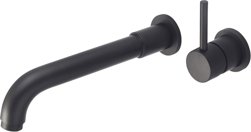 4MT840 Polished Chrome Motegi Single Handle Roman Tub Faucet - Matte Black