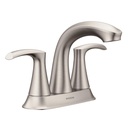 Moen Graeden Spot Resist Brushed Nickel 2-handle 4-in Centerset Bathroom Faucet