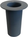 OCS Parts Gray ABS Sink Drain | 2-7/8" Drain | 1" NPS Commercial Bar and Prep Sink Drain for 1-3/8" Sink Opening | E16-3020
