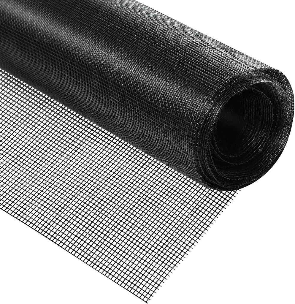 48"x102" Windows Screen Mesh,Fiberglass Window Screen Mesh, Screen Door Mesh, Windows Screens and Screen Door Replacement, Patio Screen Mesh