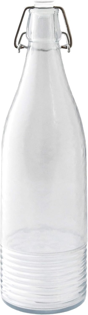 Le Cadeaux Tritan Santorini Glassware collection, Serving Bottle, Clear