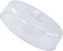 VOSAREA Microwave Food Cover Heat Resistant Round Cake Carrier Lid Fresh Keeping Bowl Cover Kitchen Gadget Food Preservation