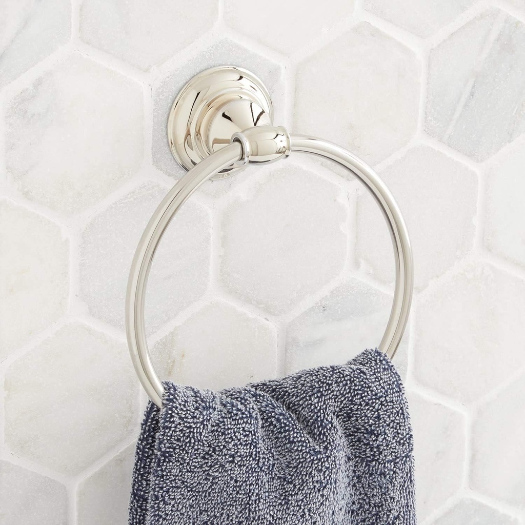 Signature Hardware 446916 Beasley Towel Ring