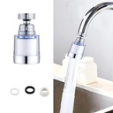 360-Degree Rotating Faucet Filter - Sink Water Purifier for Kitchen and Bathroom, Removes Heavy Metals and Hard Water