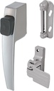 Prime-Line MP5006 Push Button Screen/Storm Door Latch Set, Aluminum (1 Set)