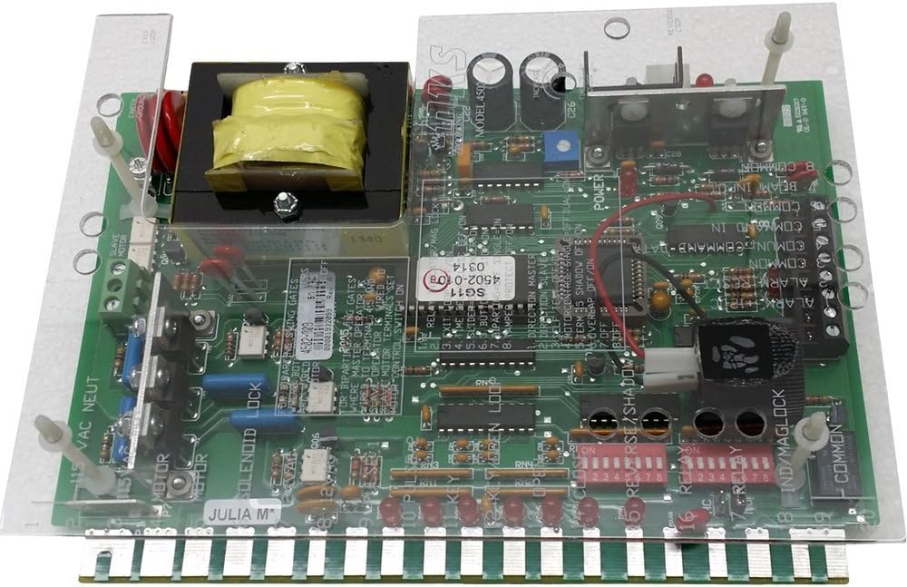 Doorking 4502-009 Control Board, Doorking 4502-009 Circuit Board.