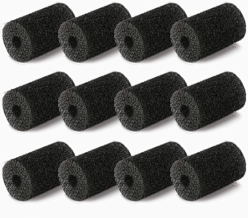 for Polaris Pool Cleaner Parts, 12 Pack Sweep Hose Tail Scrubbers Replacement for Sweep Pool Cleaner Fits Polaris 180 280 360 380 480 3900