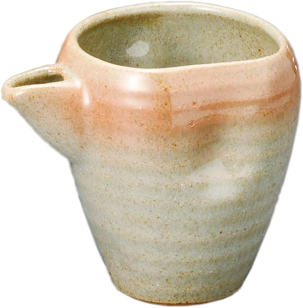 美濃焼 Mino Ware 34533314 Cold Sake Pot, Commercial Use, Made in Japan, 4.9 x 3.7 x 4.3 inches (12.5 x 9.5 x 11 cm), 13.5 fl oz (400 cc), Large