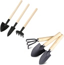 6 Pcs Mini Garden Tools, Small Garden Rake Shovel, Indoor Plant Tools Set for Seedlings, Bonsai
