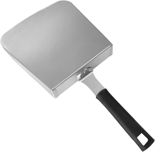 [BRSREFABBAIBMA37] Amosfun Household Food Scoop Multi Function Stainless Steel Kitchen Shovel for Transfer for Burgers Fries and Popcorn Ergonomic Design for Comfortable Use