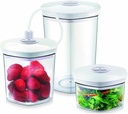 CASO Germany Vacuum Sealer Canister, Set of 3