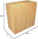 Evaporative Cooling Media,41 1/4 in Width,29 1/8 in Height,2040-4KAY9
