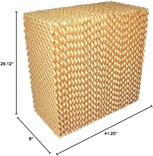 [BRSW2ED3BAJRYE3G] Evaporative Cooling Media,41 1/4 in Width,29 1/8 in Height,2040-4KAY9