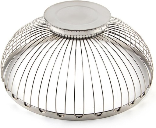 [BRSROAYZB4ORMCLU] Cabilock Kitchen Basket Fruit Bowl Large Capacity Stainless Steel Storage Container Fruit Vegetable Snack Holder Washable Display Decorative Stand