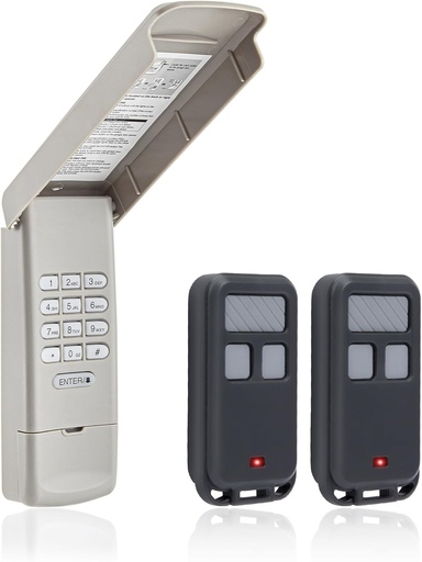 [BRSRA2YHOQNBYGQV] Garage Door Opener Keypad with 2 890MAX Garage Door Opener Remote for Chamberlain Liftmaster Craftsman Openers Keypad Remote 877MAX 893MAX 893LM 971LM 371LM,Purple Red Orange Green Yellow Learn Button