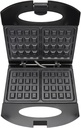 Electric Waffle Maker, Non Stick Plate Space Saving Compact Electric Grill for Breakfast Lunch Snacks Aluminum Heating Plate (US Plug 110V)