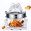 Turbo Air Fryer Large Capacity Convection Oven Roaster Electric Cooker 110V 360 Vertical Heating