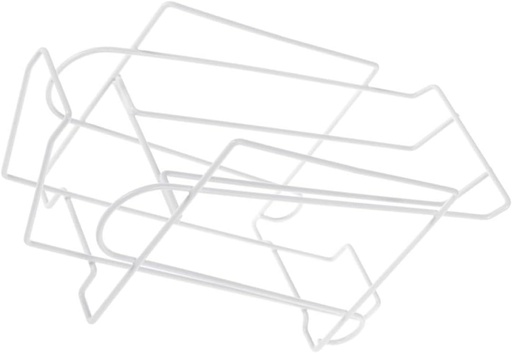 [BRSRAGIKO5YGE3Q2] PRETYZOOM 1pc Automatic Iron Can Storage Rack for Fridge White Space-saving Design for Kitchen and Bar Holds Cans Automatic Cover Position Neat Organization