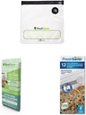 FoodSaver® Reusable Gallon Vacuum Zipper Bags & 1-Quart BPA-Free Multilayer Construction Vacuum Zipper Bags, 18 Count & 1-Gallon Vacuum Zipper Bags, 12 Count, Multi