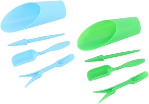 [BRSRAEA5DMCBAAL3] 2 Set Plastic Garden Shovel Hand Tools, Transplanting Succulent Cultivation Digging Scoops Kits for Flower Planting