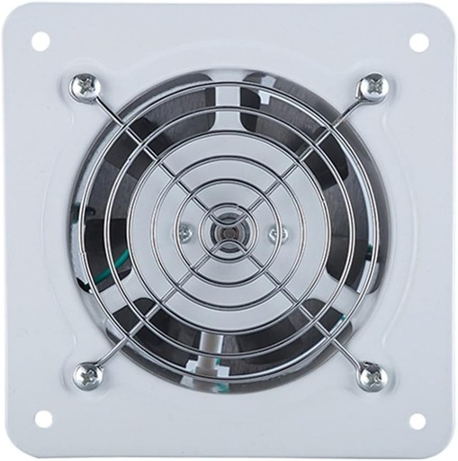 [BRSREZYBCNYRGAA3] Ventilation Fan 25W 4 Inch Kitchen Bathroom Air Ventilation Blower Exhaust Fan Wall Mounted Ventilator Exhaust Fan with Protective Net and Check Valve ventilating Fan