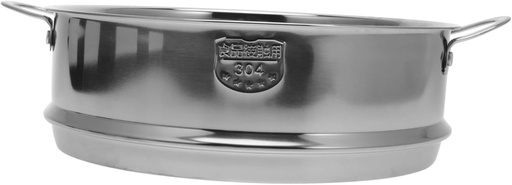 [BRSWYC3RAAOQO3TO] Yardwe Stainless Steel Food Basket Handles Steam Rack Bun Grid Energy-saving for Family Commercial