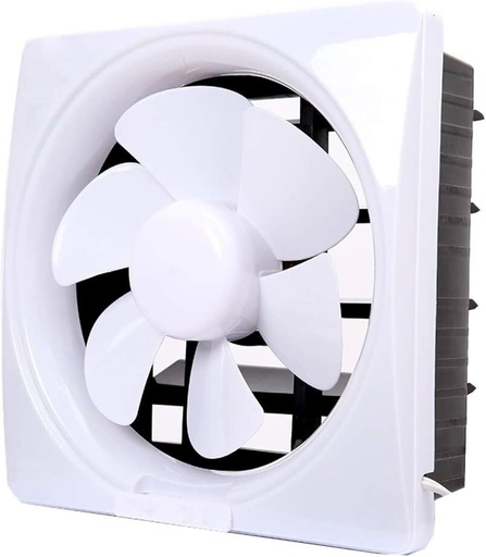 [BRSRAZT2DIIR6EY2] Wall Mounted Exhaust Fan Ventilation Extractor Household Exhaust Fans Ventilation Fan Low Noise 10 Inches, White