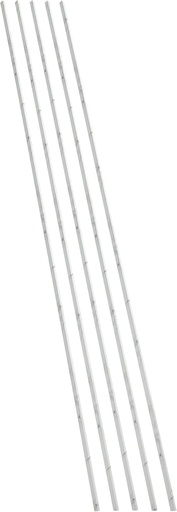 [BRSW2ZTROEORG3DO] Palisade 94 in. Vinyl L-Trim in Carrara Marble (5 Pack)