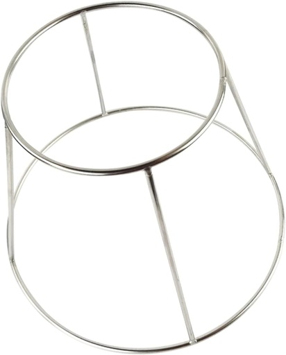 [BRSREFTRCAMRGCLL] Daily Use Seafood Plate Rack Stainless Steel Multi Function Holder for Pizza and Seafood Kitchen Accessory Suitable for Home and Restaurant Use Lightweight Design