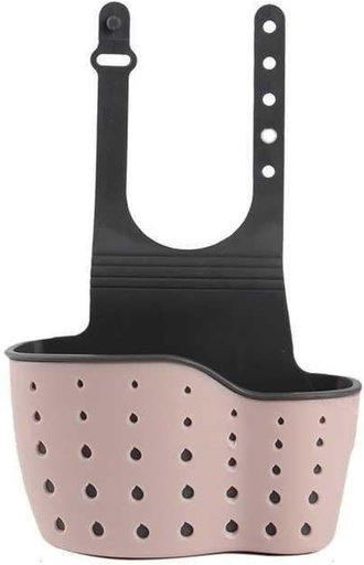 [BRSRAZ33OABWKDLP] Kitchen Thickened Double-Layer Sink Hanging Bag Sink Plastic draining Basket Storage Hanging Basket Storage Rack Drain Rack 3 Drain Racks