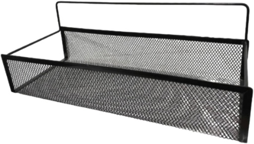 [BRSRAGIYCMCQMA3D] Shower, Hanging Basket for Kitchen, Wall Decor Over Cabinet Door, Organizer Basket, Bathroom Wall Organizer, black