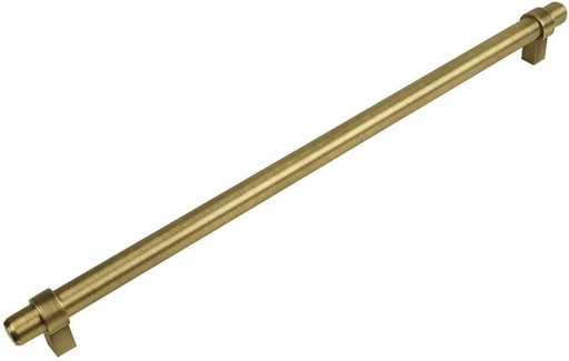 [BRSWGEIHC4FQ2AA6] 10 Pack - Cosmas 161-224BAB Brushed Antique Brass Cabinet Bar Handle Pull - 8-7/8" Inch (224mm) Hole Centers